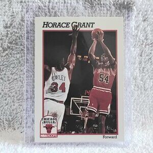 5/$20 Mint 1991 NBA Hoops Horace Grant NBA Player Card 28!!